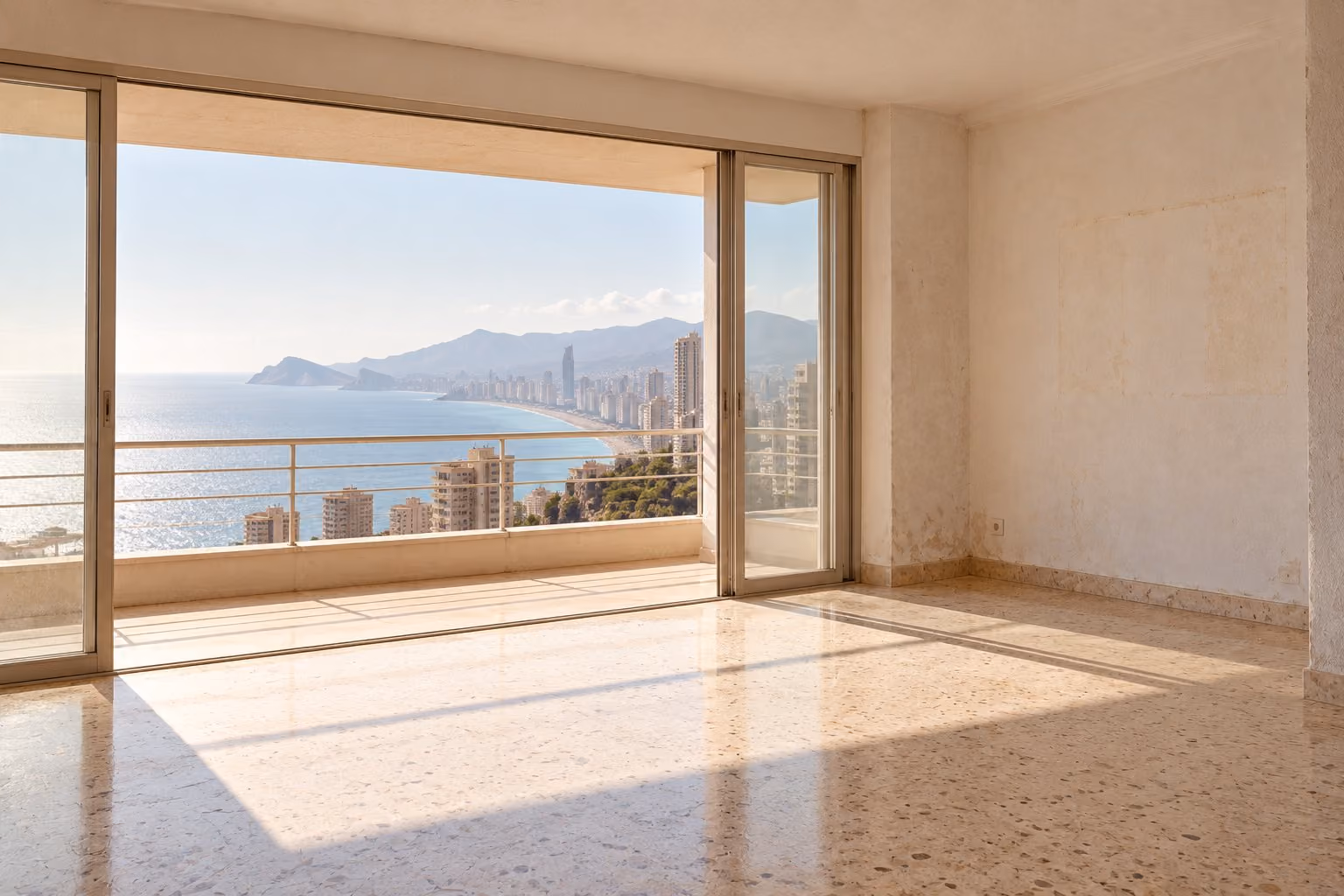 Apartamento vacío y luminoso en Benidorm